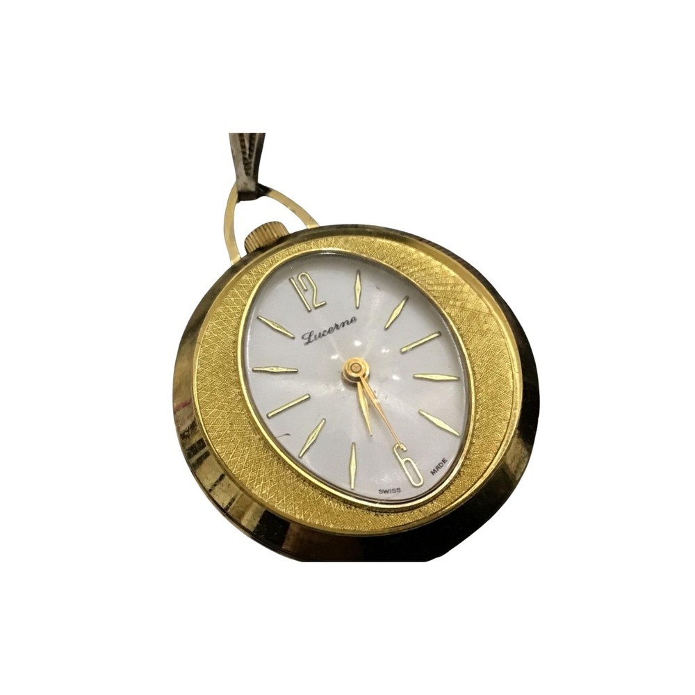 Vintage Lucerne Watch Pendant Swiss Made